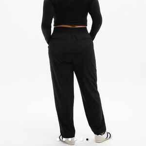 ATHLETA Brooklyn Mid Rise Ankle Pant Black 20